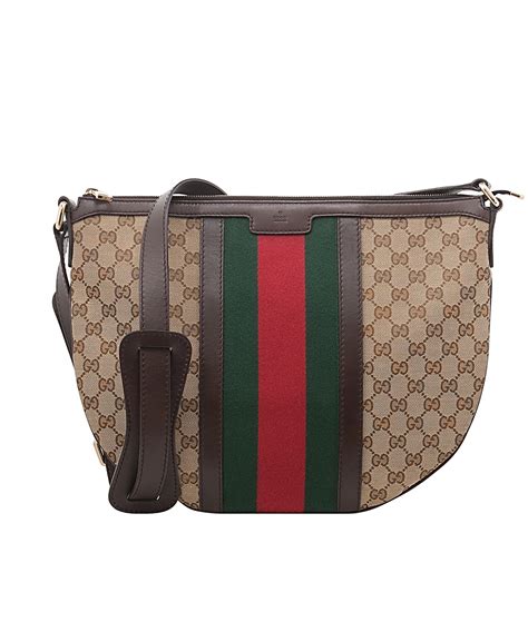 crossbody gucci canvas bag vintage|vintage gucci canvas crossbody bag.